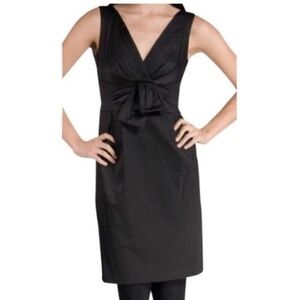 Nanette Lepore Unfaithful Black Shift Dress Sz 6 NWT